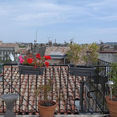 Penthouse Apartment Overlooking Place Carnot การ์กาซอน ภายนอก รูปภาพ