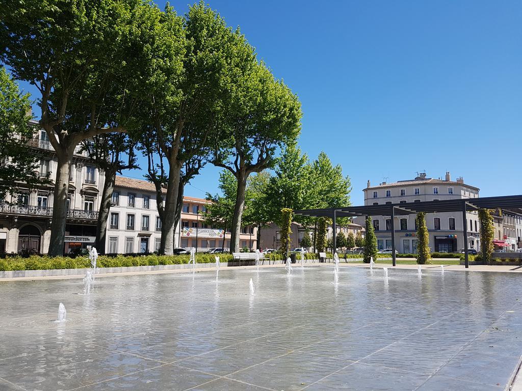Penthouse Apartment Overlooking Place Carnot การ์กาซอน ภายนอก รูปภาพ